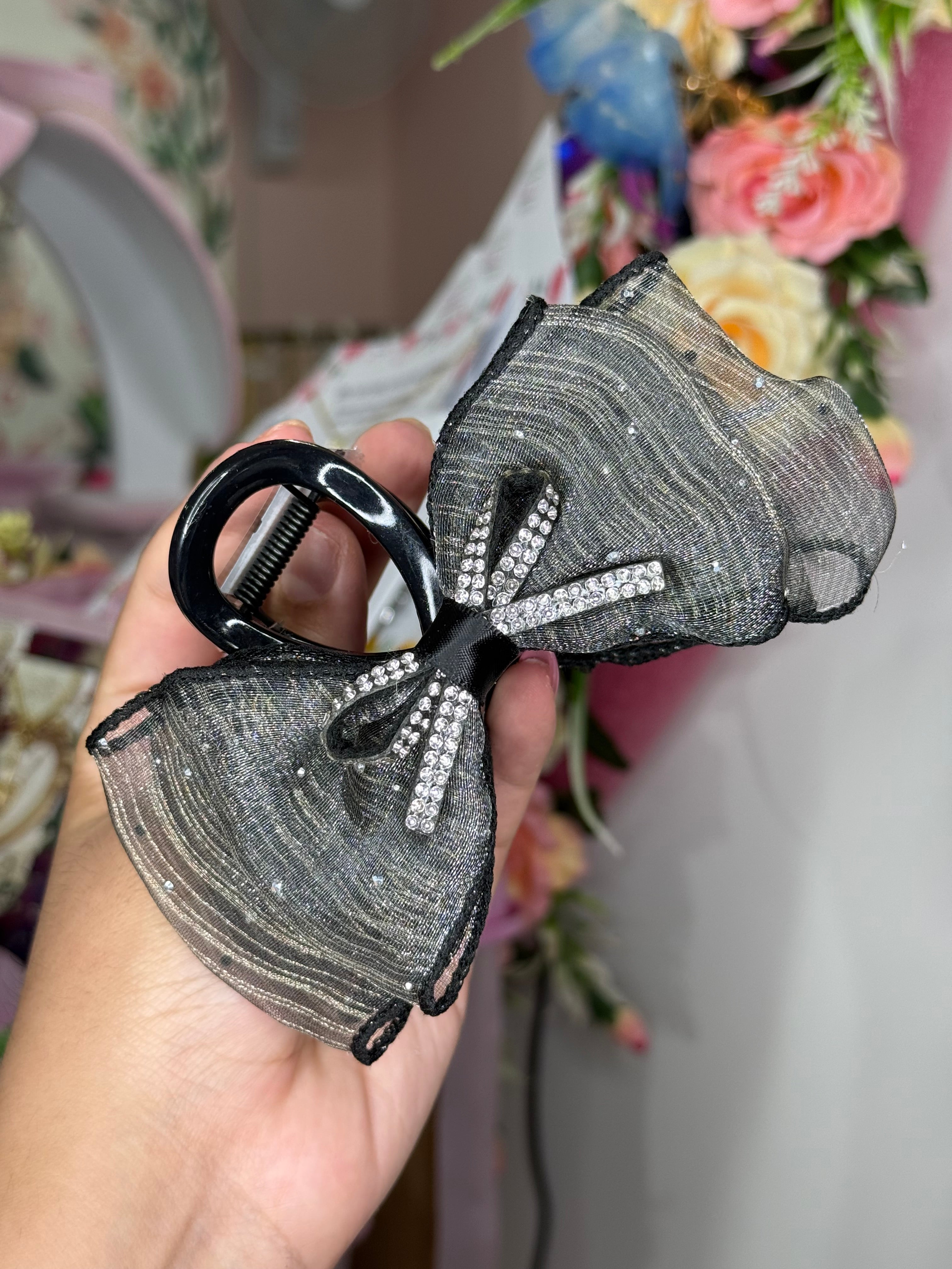 Broche moño con Strass