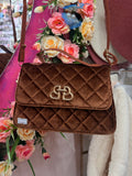 Cartera de terciopelo naranja 🧡