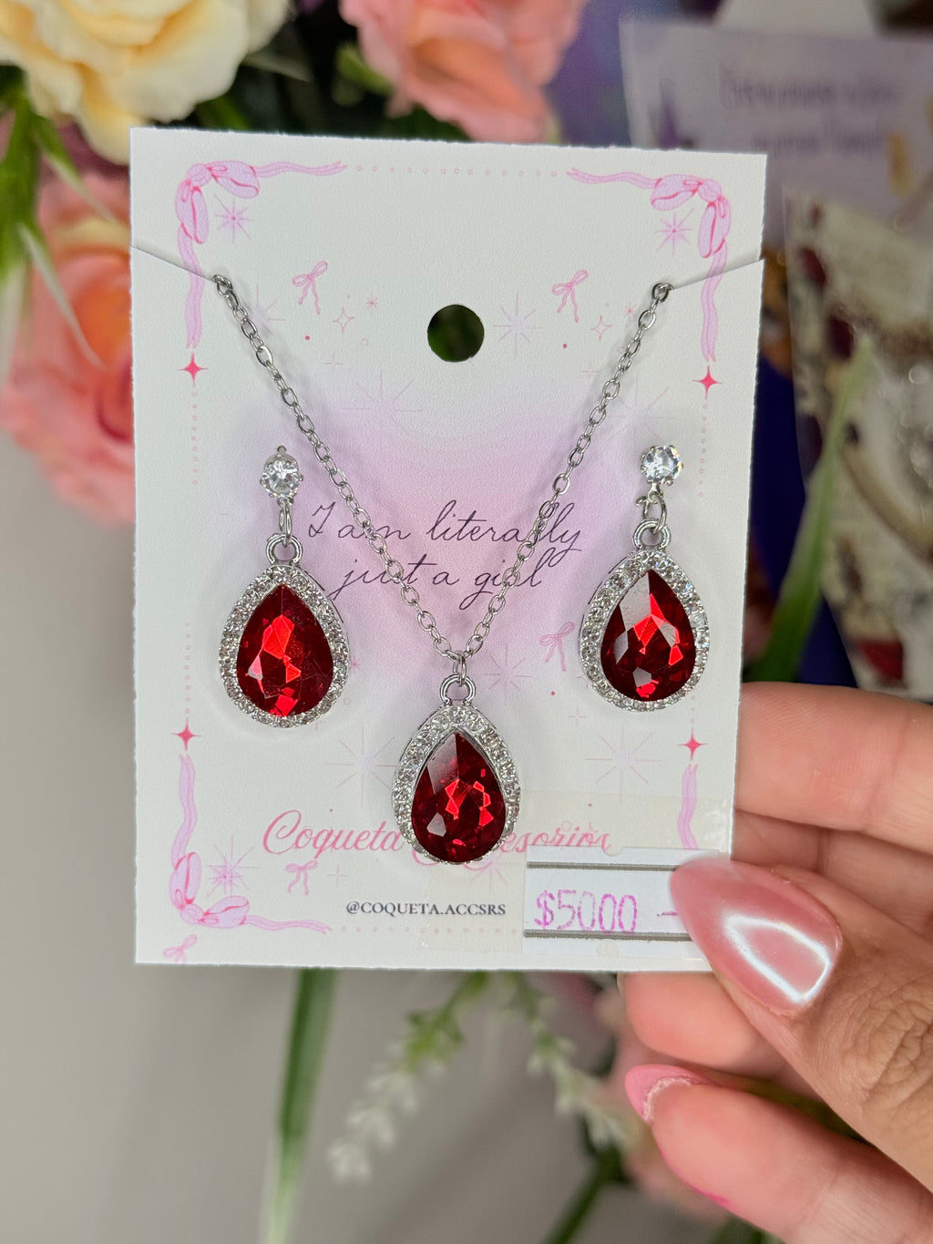 Set combo aros + collar de acero