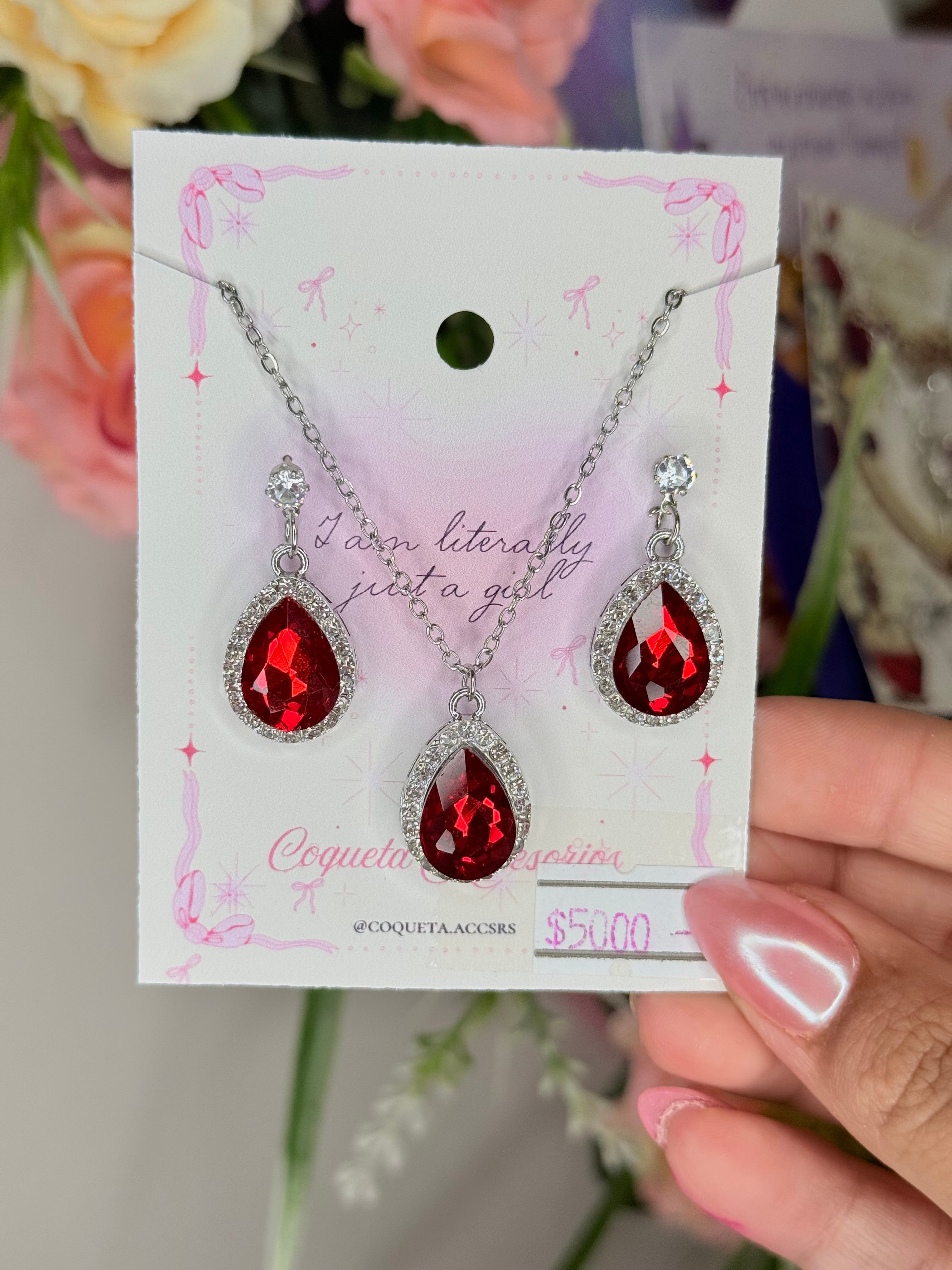 Set combo aros + collar de acero