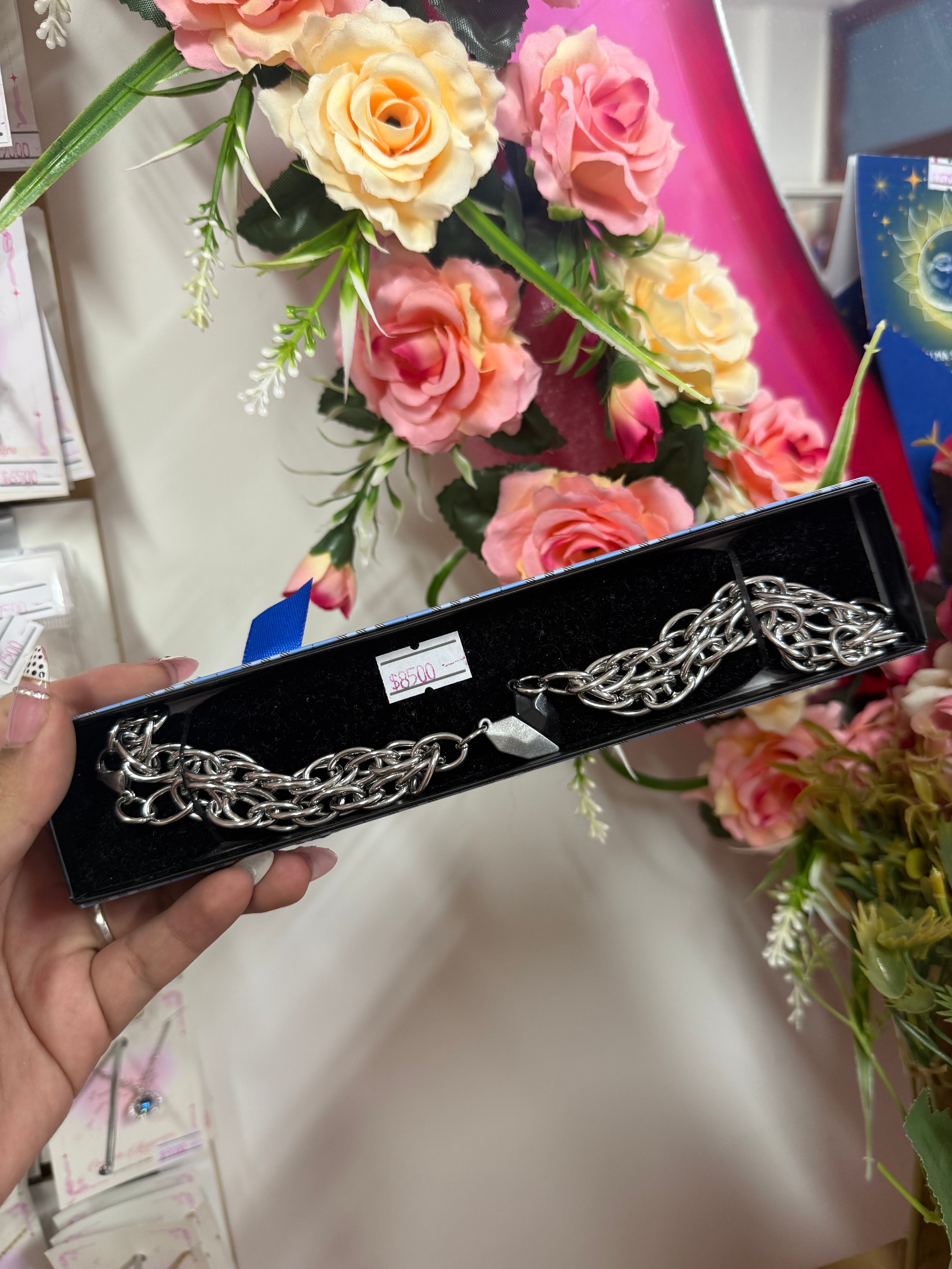 Pulsera para compartir imantada