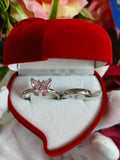 Anillo mariposa talle 18 al 21